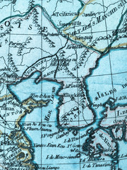 古地図　東アジア