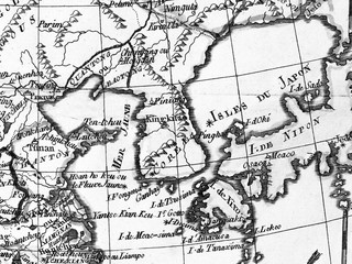 古地図　東アジア