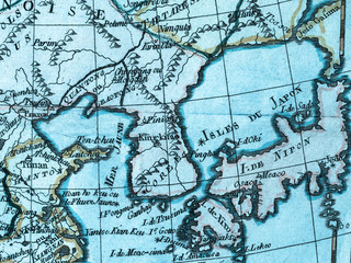 古地図　東アジア