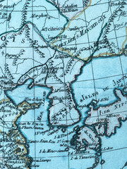 古地図　東アジア