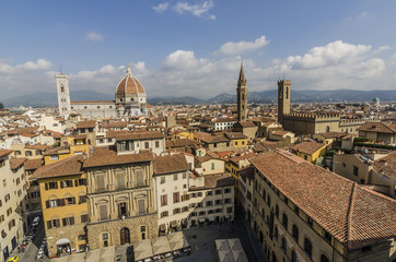 Fototapeta premium panoramic view of the city of florence