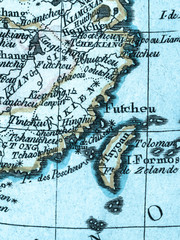 古地図　台湾