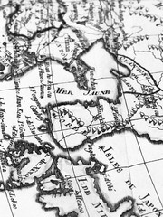 古地図　朝鮮半島