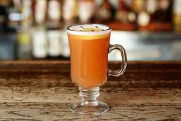 hot alcohol grog