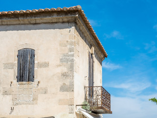 Architecture in Les Baux-de-provence, France