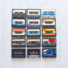 old audio tapes