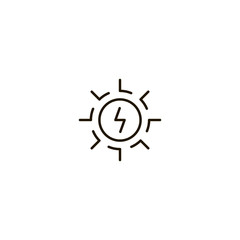 Energy flat icon