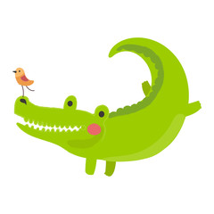 Illustration drawing style set of animal