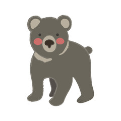 Illustration drawing style of animal