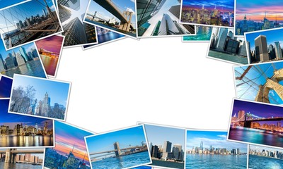 Collage of New York photos