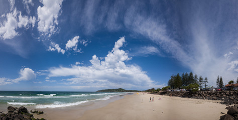 Byron Bay on a summers day