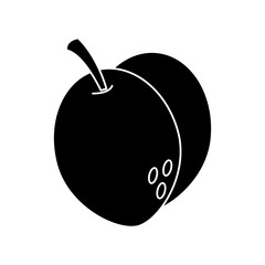 Guava delicious fruit icon vector illustration graphic design