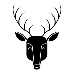 Reindeer animal cartoon icon vector illustration graphic design