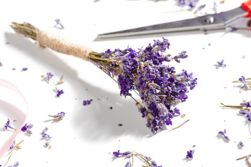 Fototapeta premium Lavender flowers bunch