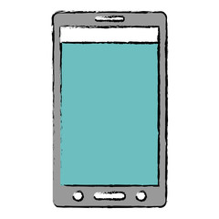 smartphone device isolated icon vector illustration design
