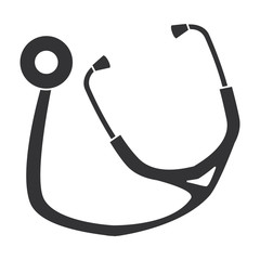 stethoscope medical isolated icon vector illustration design