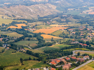 Fototapeta na wymiar San Marino - View of the village