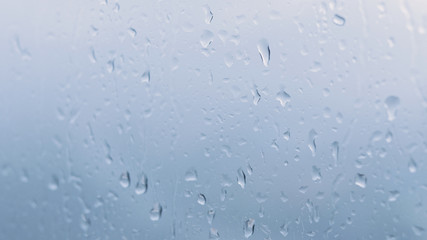 Raindrops on the window