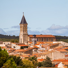 Obraz premium village de Miréval