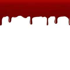 A stream of realistic blood