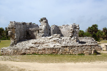 Fototapeta na wymiar Tulum sito archeologico