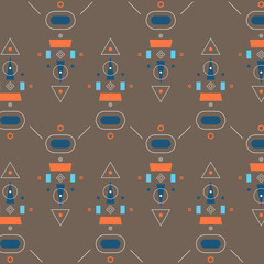 Abstract modern background with shapes geometric elements