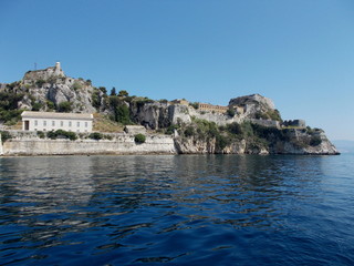 Fototapeta na wymiar Corfu Coastline
