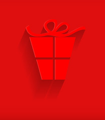 Christmas Gift Box Vector