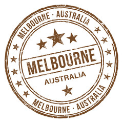 Melbourne Australia Stamp