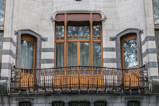 Balcony of the Hotel Solvay