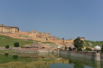 Obraz premium Amer Fort, Amer, Jaipur, Rajasthan