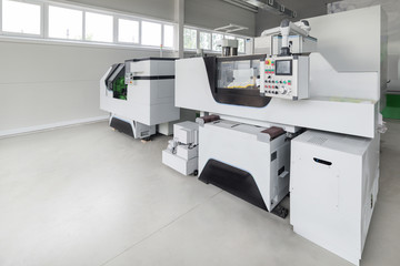 CNC grinding machine.