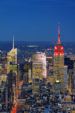 United States, New York City, Manhattan, Midtown, Empire State Building