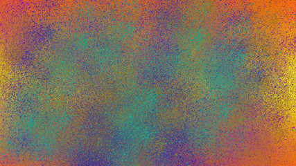 Abstract stains of paint on the wall