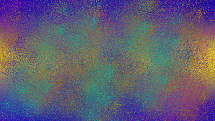 Abstract stains of paint on the wall