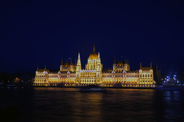 Fototapeta premium Parliament building in Budapest (Országház)