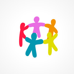 silhouettes color&eacute;es