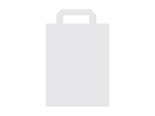 paper bag mock up  template