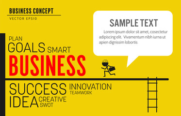 Obraz premium business idea vector