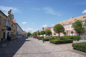 Main square in Vac