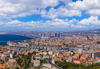 Marseille panorama - France