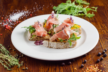 sandwich with jamon