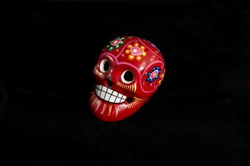Mexican skull isolated