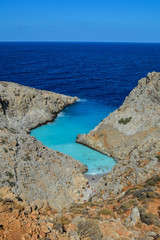 Stefanou beach, Chania, Crete, Grece, 