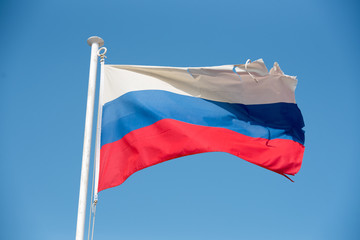 Fototapeta na wymiar Russia Flag