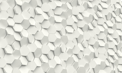 hexagon geometric background