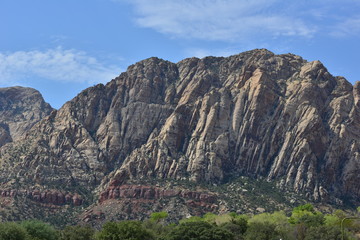 Fototapeta na wymiar Mountain in Nevada USA.