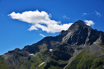 Naklejka premium Usseglio, montagne