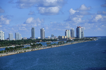 Macarthur Causeway and Miami Condos
