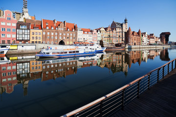Gdansk City Skyline in Poland
